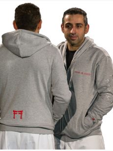 hoodie heather grey