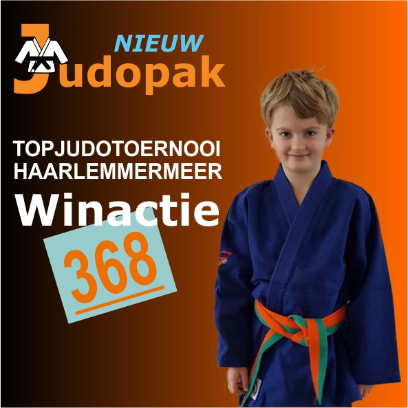 Mees wint judopak op Topjudotoernooi Haarlemmermeer