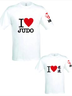 judo Tshirt LION I love judo