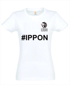 Lion T-shirt #Ippon dames