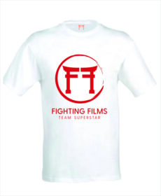 Nieuw Judopak - Fighting Films TeamSuperstar T-Shirt - heren rood