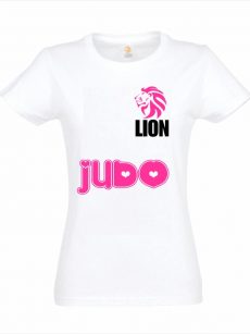 Judo T-shirt Lion judo love