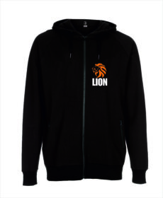 Lion Hoodie original - zipped sport hoodie