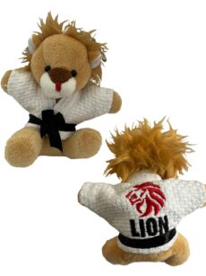 judo knuffel leeuw sleutelhanger