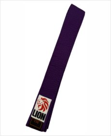 Lion belt gordel band judo budo paars purple